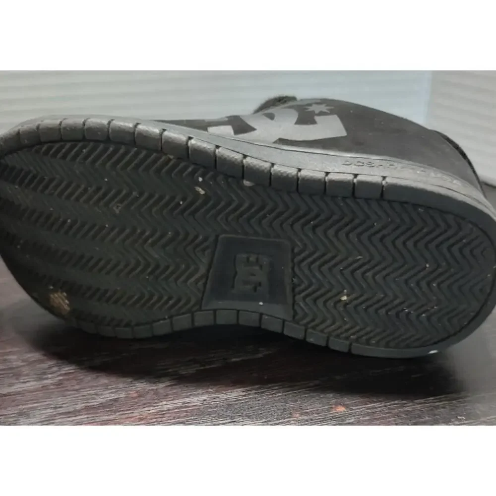 DC Athletic Kids Shoes Solid Black Size 12 Toddler Skater